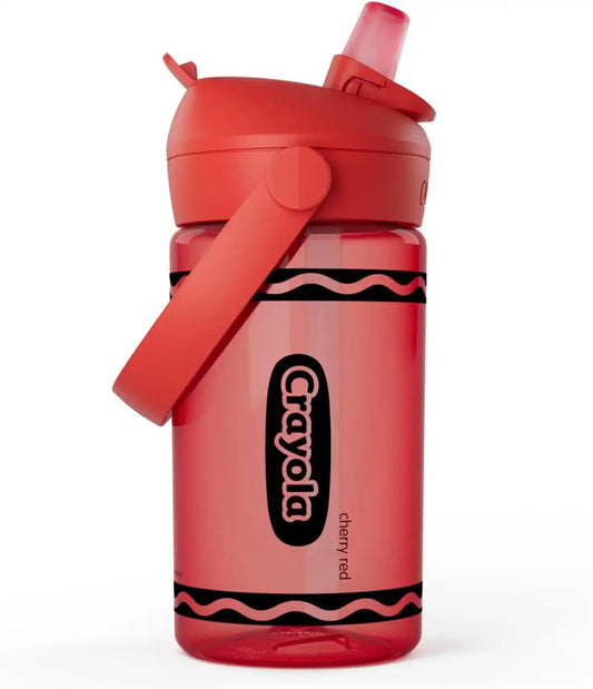 CamelBak Crayola Water Bottle 14oz, Cherry Red