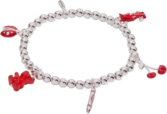 Alex and Ani Crayola Fan Favorites Scarlet Stretch Bracelet