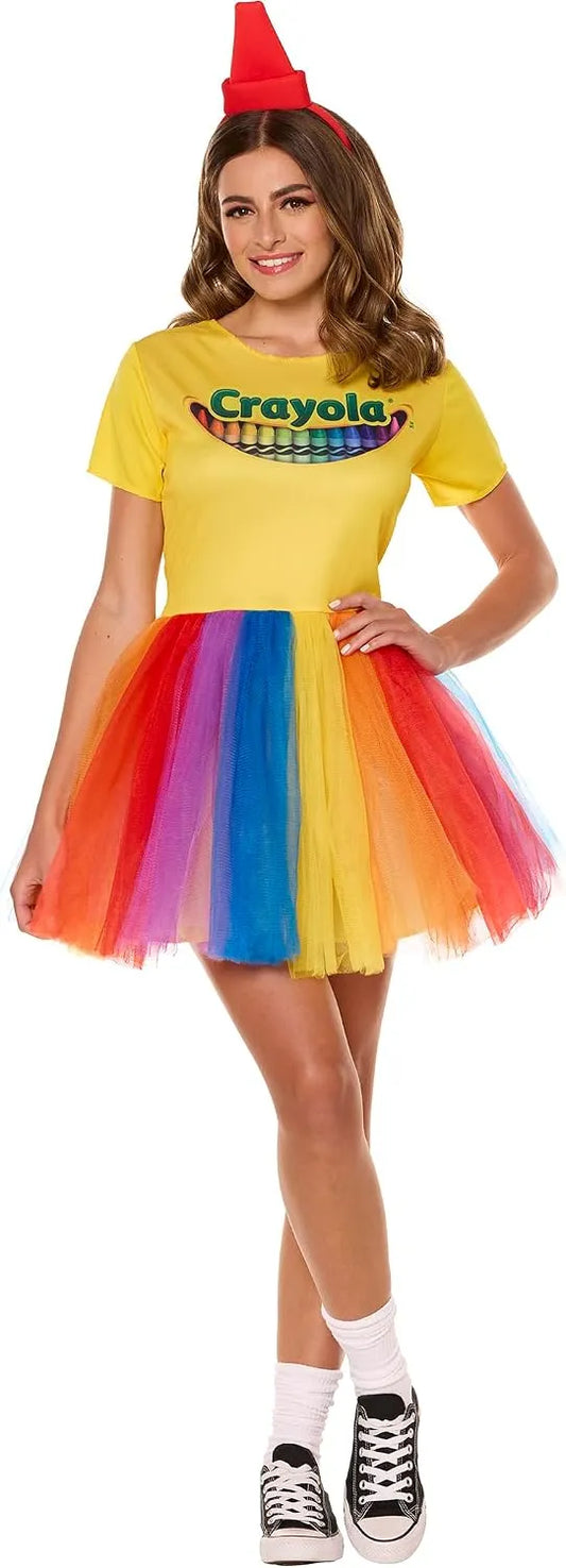 InSpirit Designs Adult Crayola Crayon Box Costume | Officially Licensed | Adult Costumes
