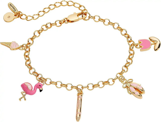 Alex and Ani Crayola Fan Favorites Tickle Me Pink Charm Bracelet